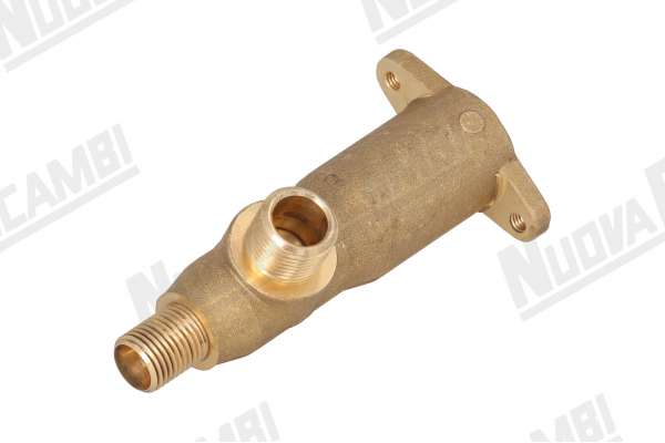 CORPO RUBINETTO ACQUA/VAPORE - ATTACCO 1/4M PIATTO -3/8M A 90° -  CIMBALI/ FAEMA