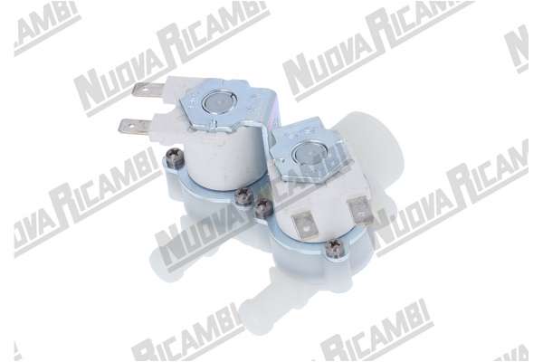 MAGNETVENTIL DOPPEL 180° VERBINDUNG TUBI Ø 10