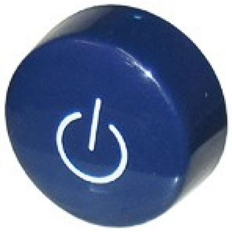 PUSH-BUTTON ROUND BLUE C8 21 mm