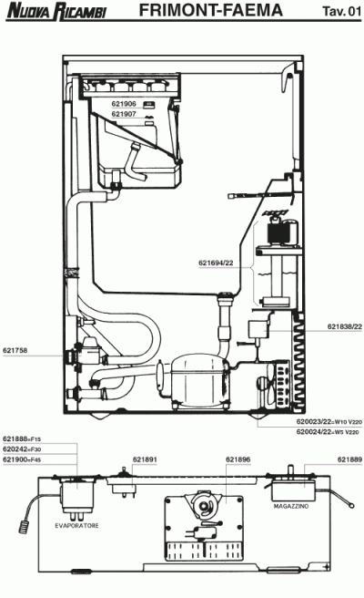 Frimont Ice Maker Nuova Ricambi Srl