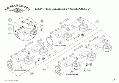 La Marzocco Espresso Machine Spare Parts