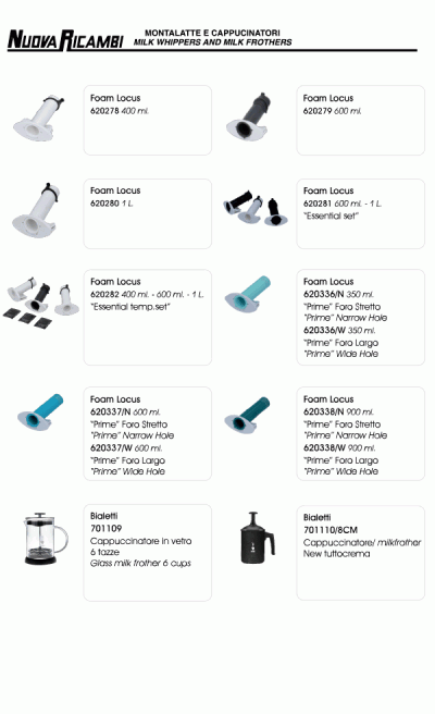 Espumadores De Leche Y Capuchinadores