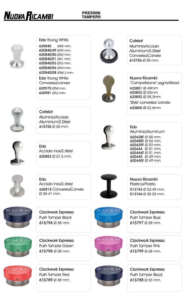Tampers